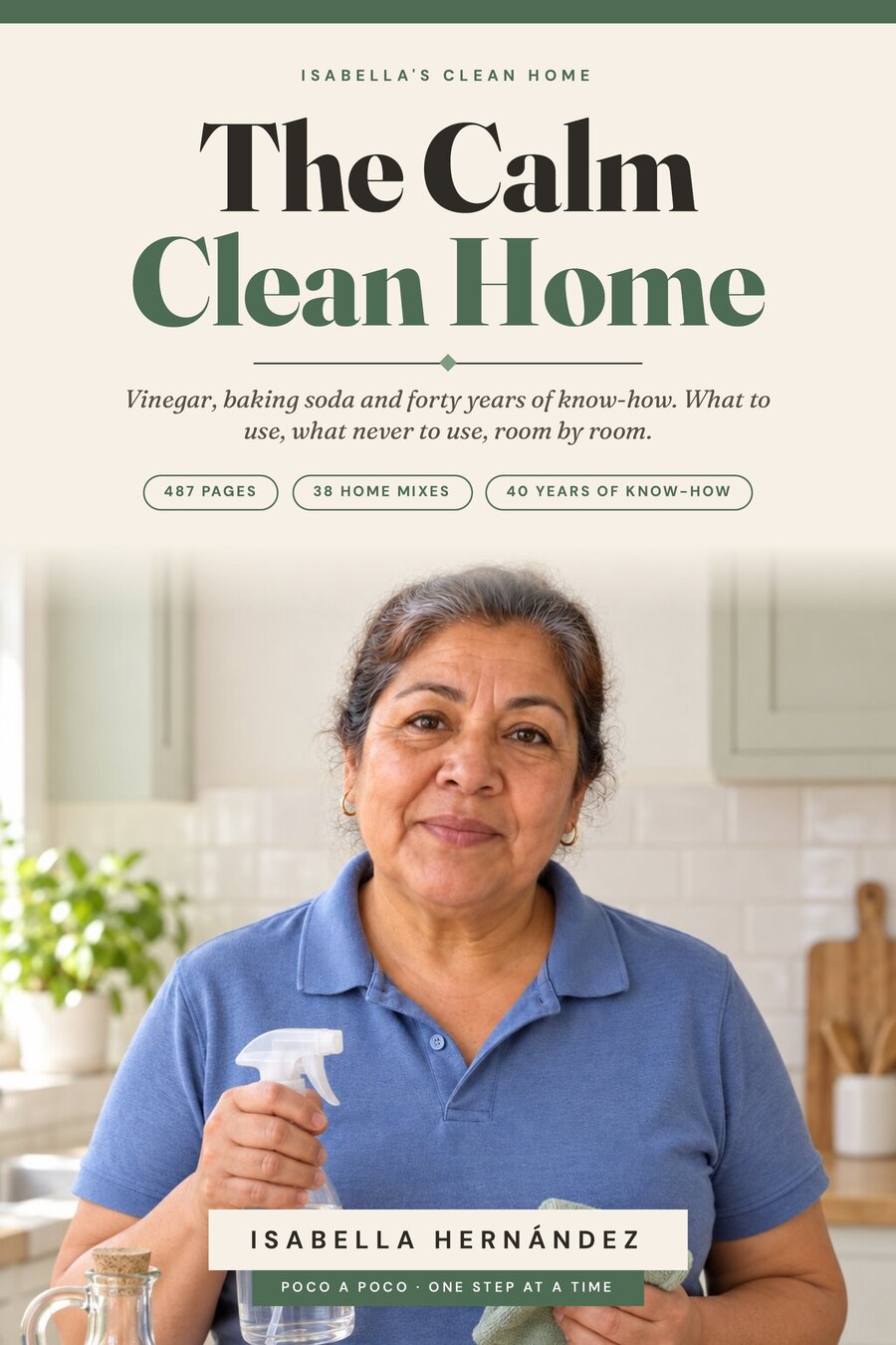 Cover of The Calm Clean Home by Isabella Hernández